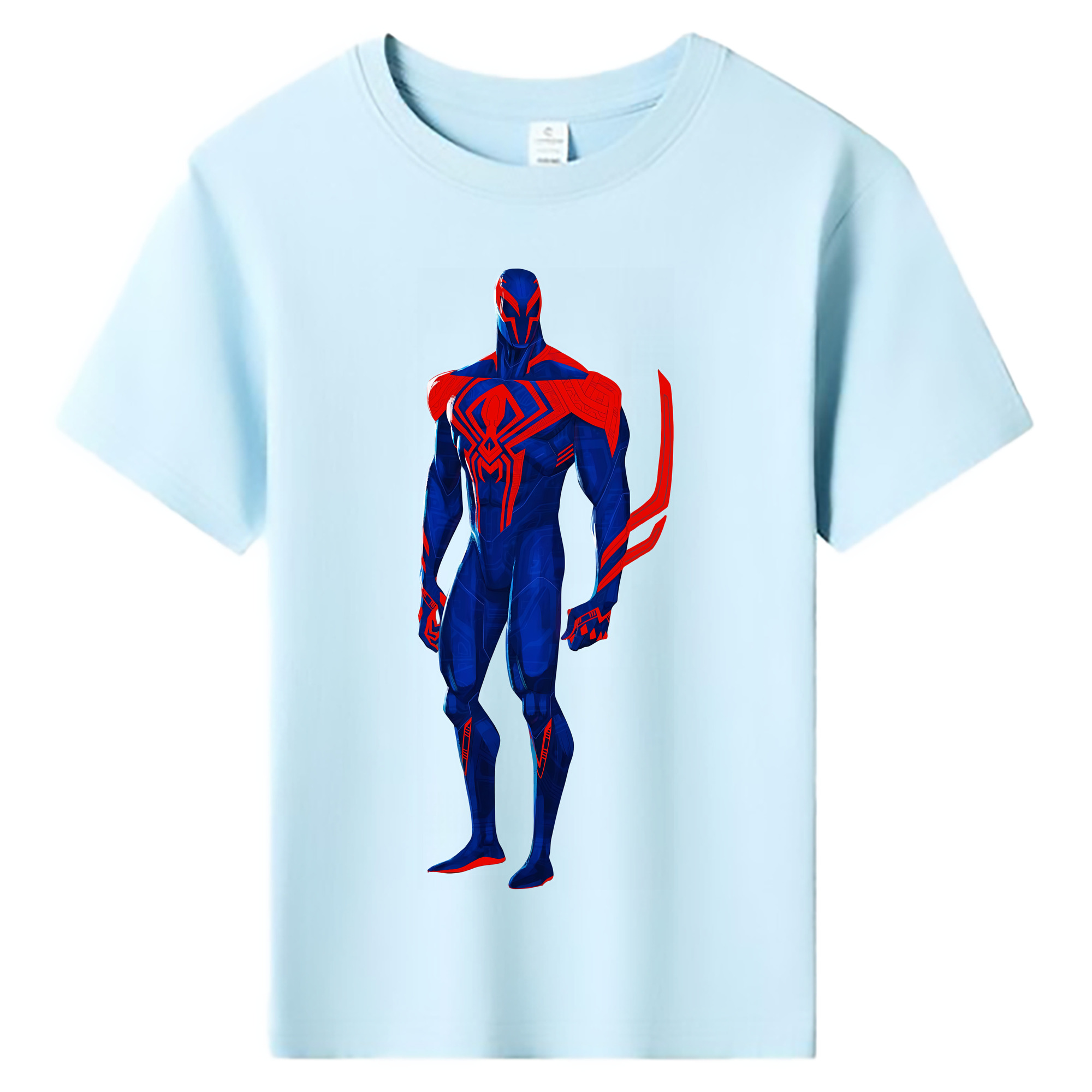 （画像用） Spider Man スパイダーマン 綿100％キッズTシャツ（フロントプリント）